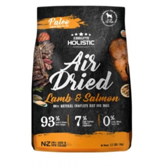 Absolute Holistic Air Dried Lamb & Salmon Dog Food (1kg) AD2072