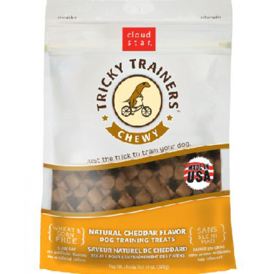 Cloud Star Chewy Cheddar Tricky Trainers Dog Treats